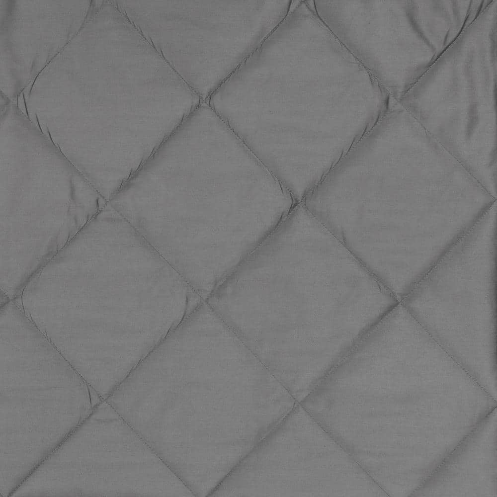 Twin Charcoal Cotton Down Alternative Blanket