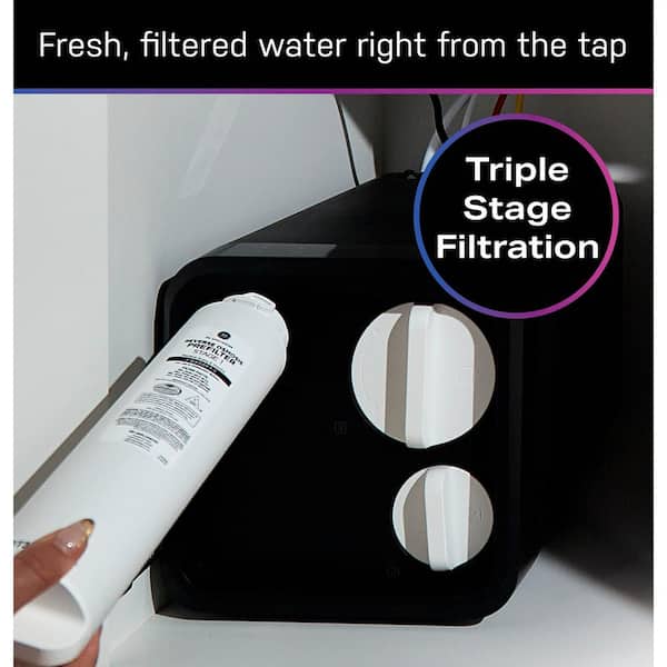 デ*ォ様 Rofille 浄水器 黒 クリンスイ TVCM公開中 浄水器 蛇口直結型 MD1-BK 黒 ブラック