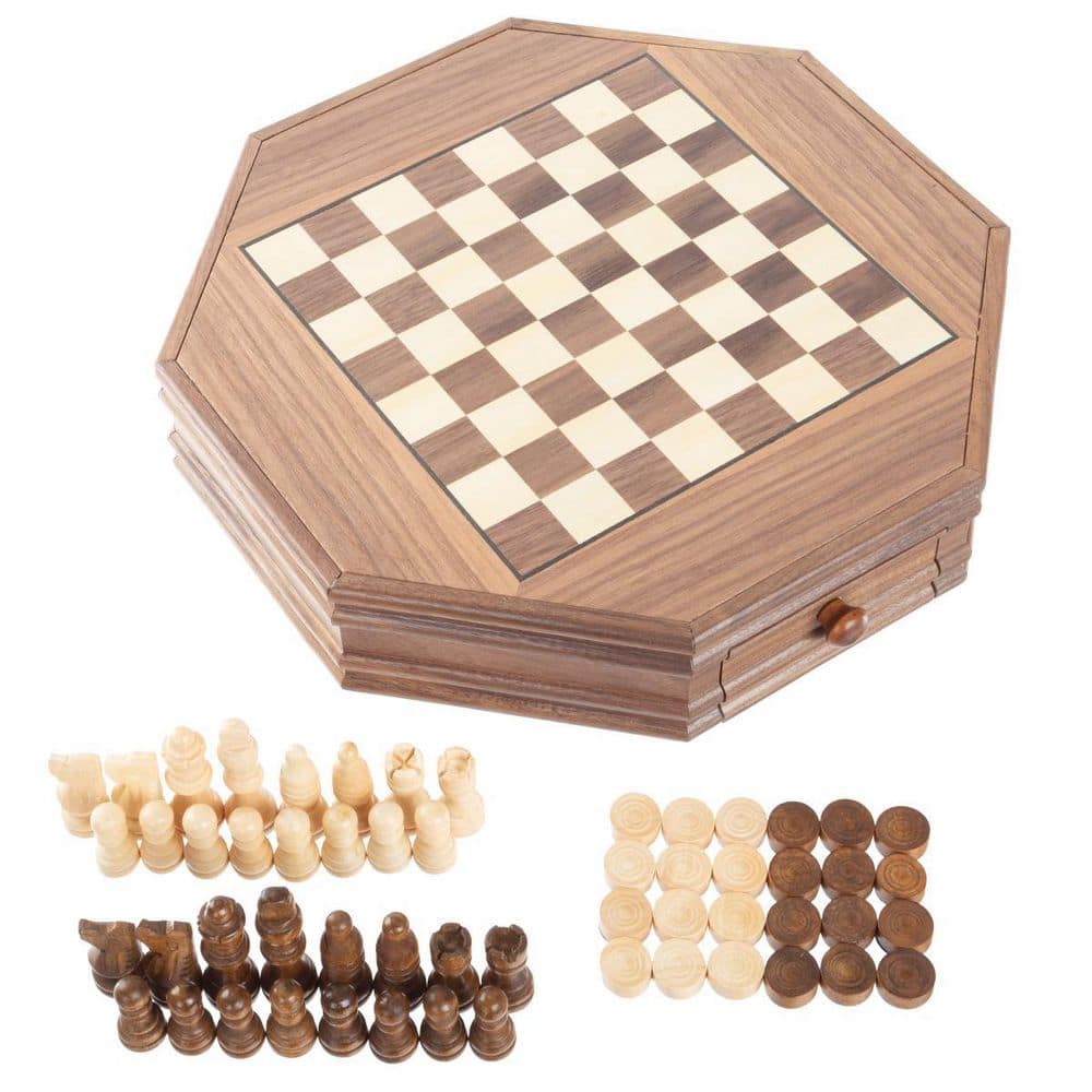 Octagonal Chess and Checker Set price history on PriceWatchPro