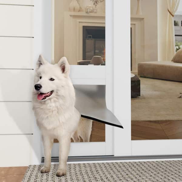 Everbilt 10 in. x 16 in. Large White Freedom Patio Panel 76 in. to