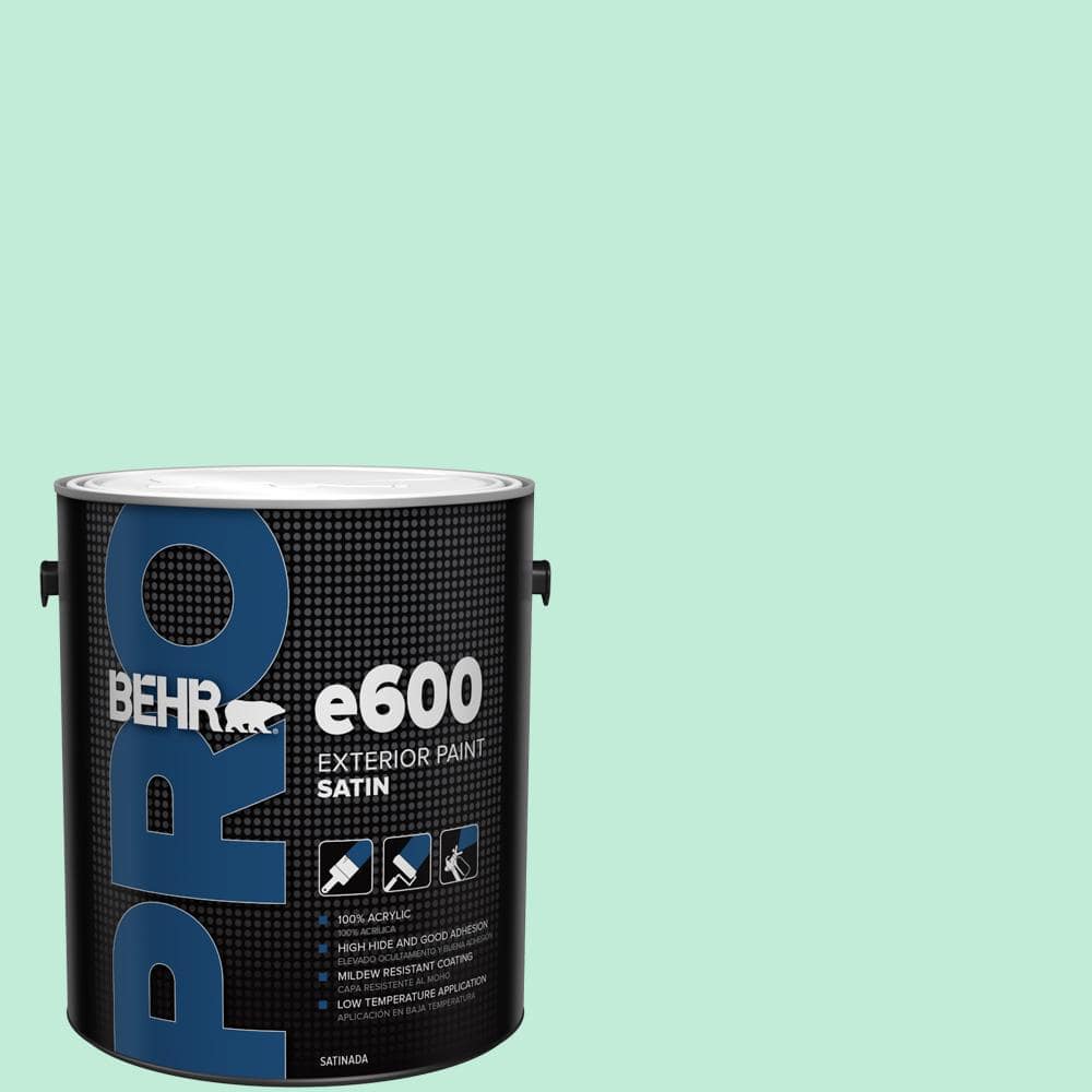 1 gal. #470A-2 Seafoam Pearl Satin Exterior Paint price history on PriceWatchPro