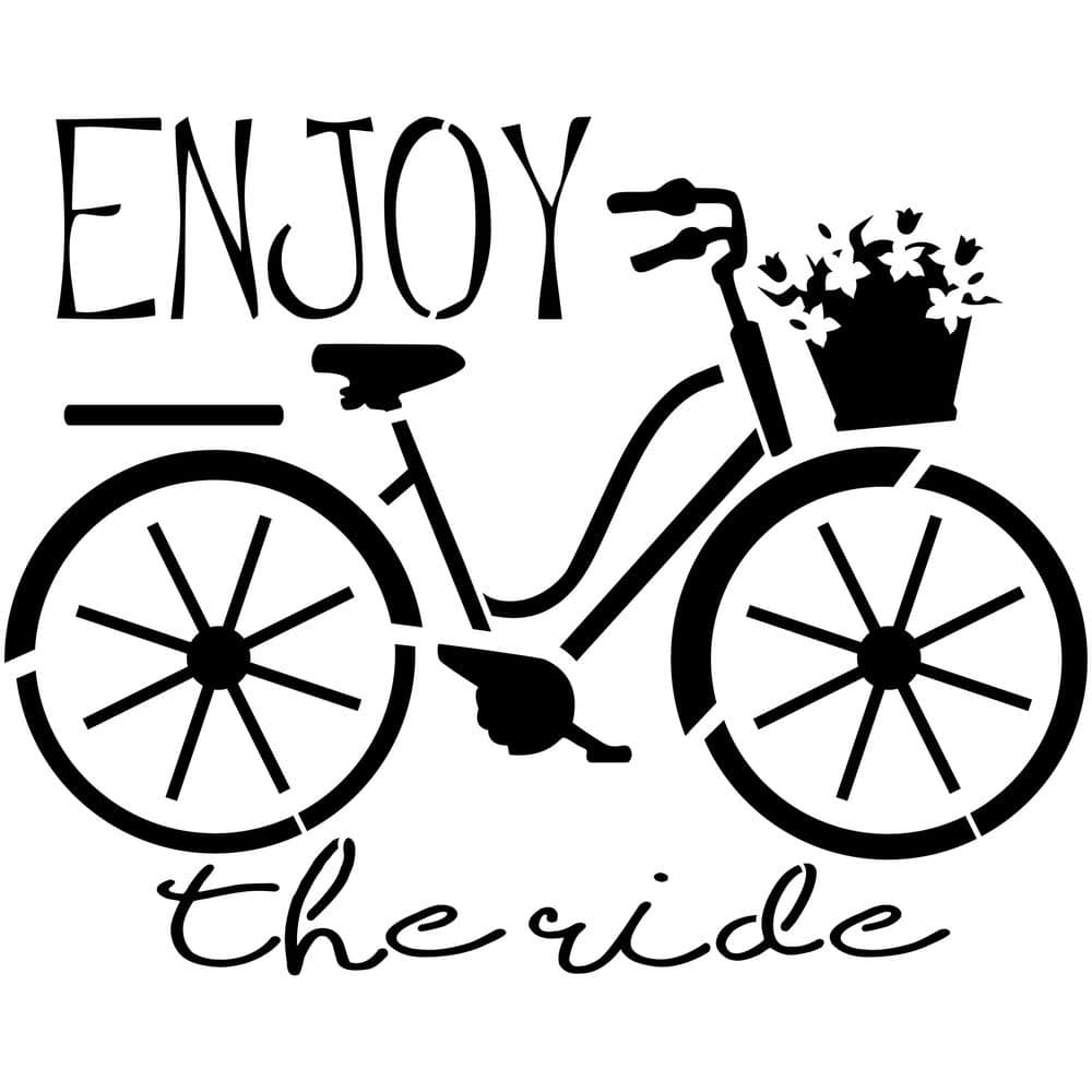 ride clipart black and white