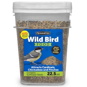 22.5 lb. Wild Bird Seed Food Blend Bucket Wild Bird Seeds