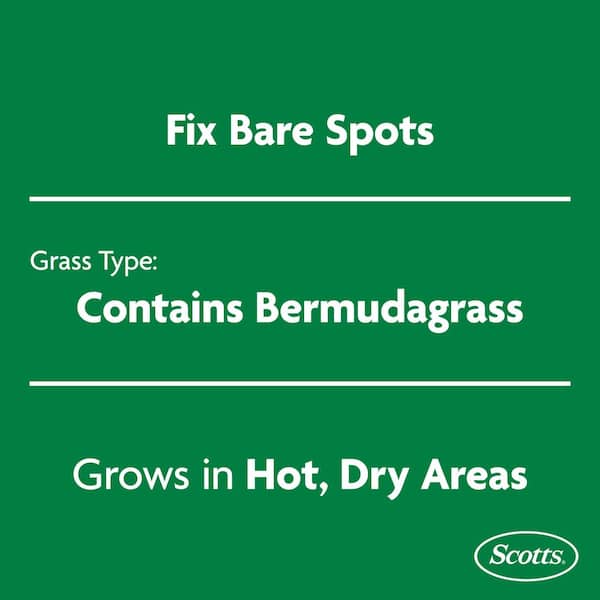 EZ Seed Patch and Repair Bermudagrass, 10 lbs., with Mulch, Bermudagrass Seed and Fertilizer, Grows in Scorching Heat