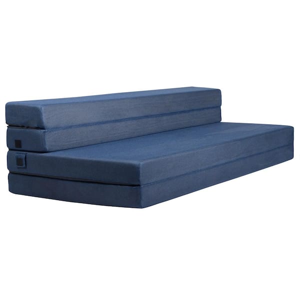 King Memory Foam Firm Folding Mattress, Fold Out Sofa Bed Foam