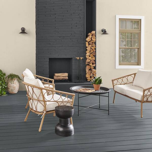 BEHR DECKplus 5 gal. #N450-5 Intergalactic Solid Color