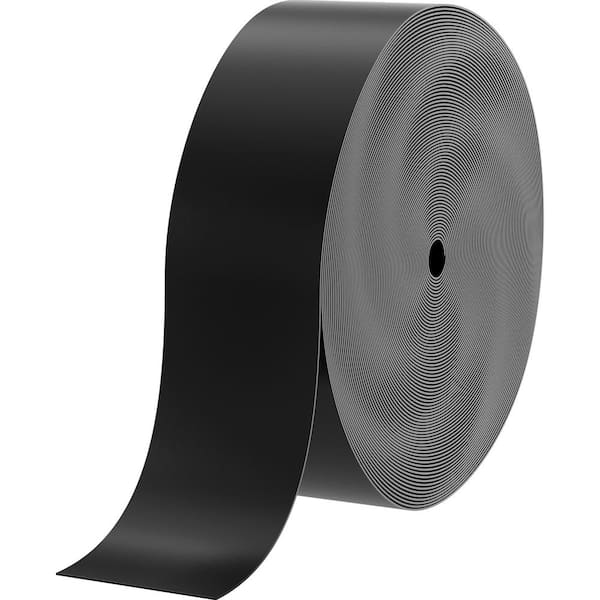 SVOPES Landscape Edging, 10 in.H Depth, 150 ft. Length, Recycled Coiled Border, Flexible Bender for Lawn, Polyethylene, Black