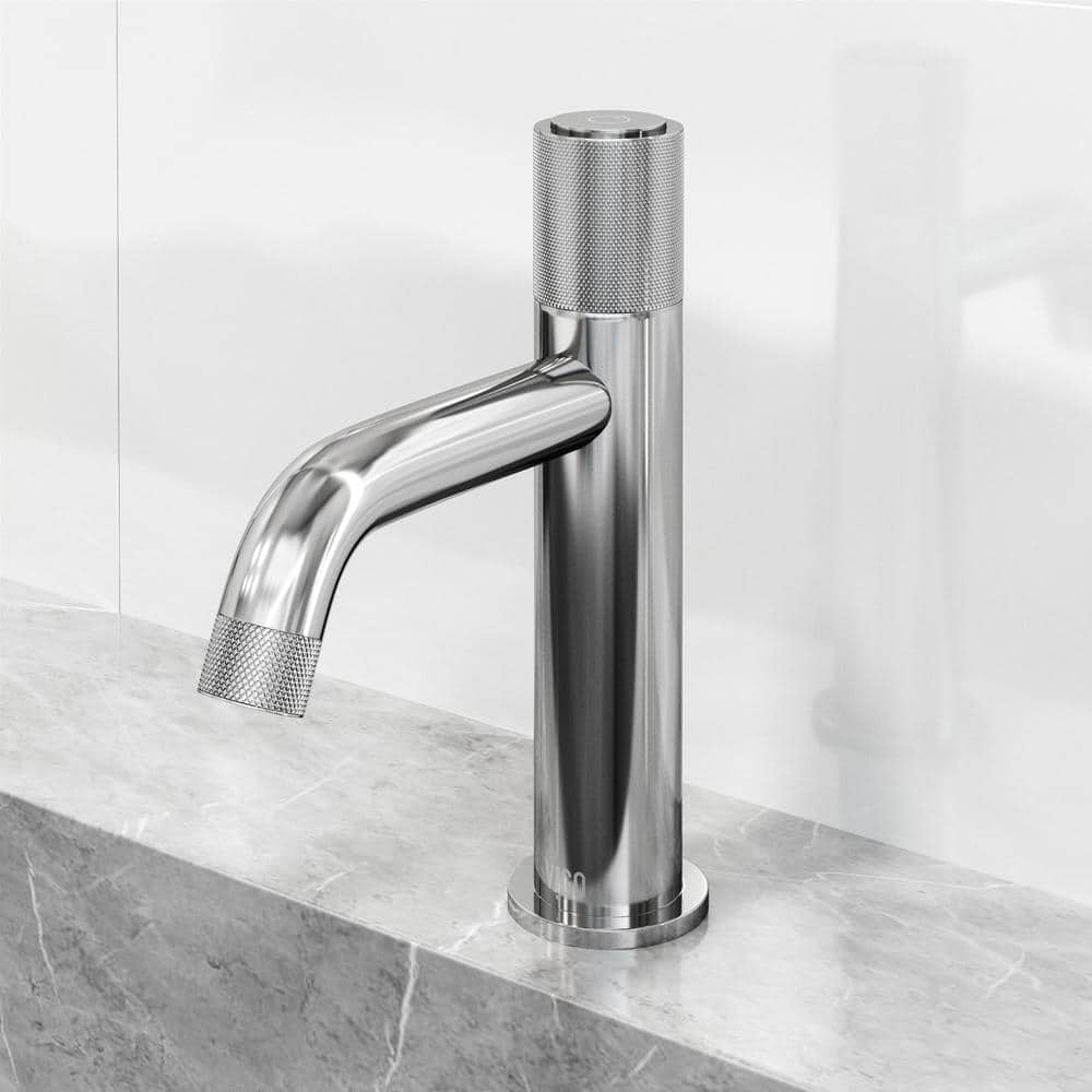 Apollo High-Arc Single-Handle Bathroom Faucet in Premium Chrome
