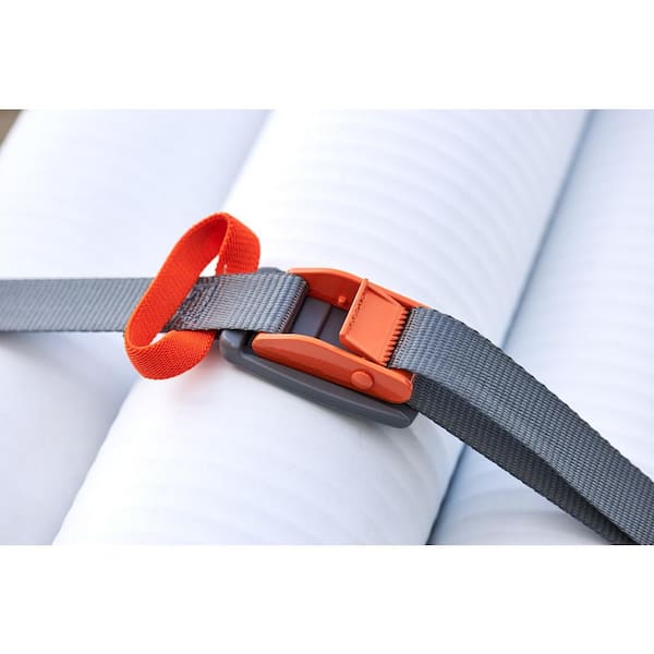 HOW TO ROLL CAM BUCKLE STRAPS: rolling and storing cinching straps / cam  buckle straps 