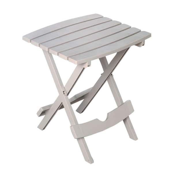 Adams Manufacturing Quik-Fold Desert Clay Patio Side Table