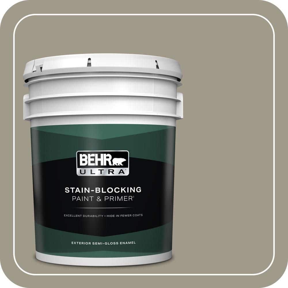 5 gal. #QE-58 Moon Rock Semi-Gloss Enamel Exterior Paint & Primer price history on PriceWatchPro