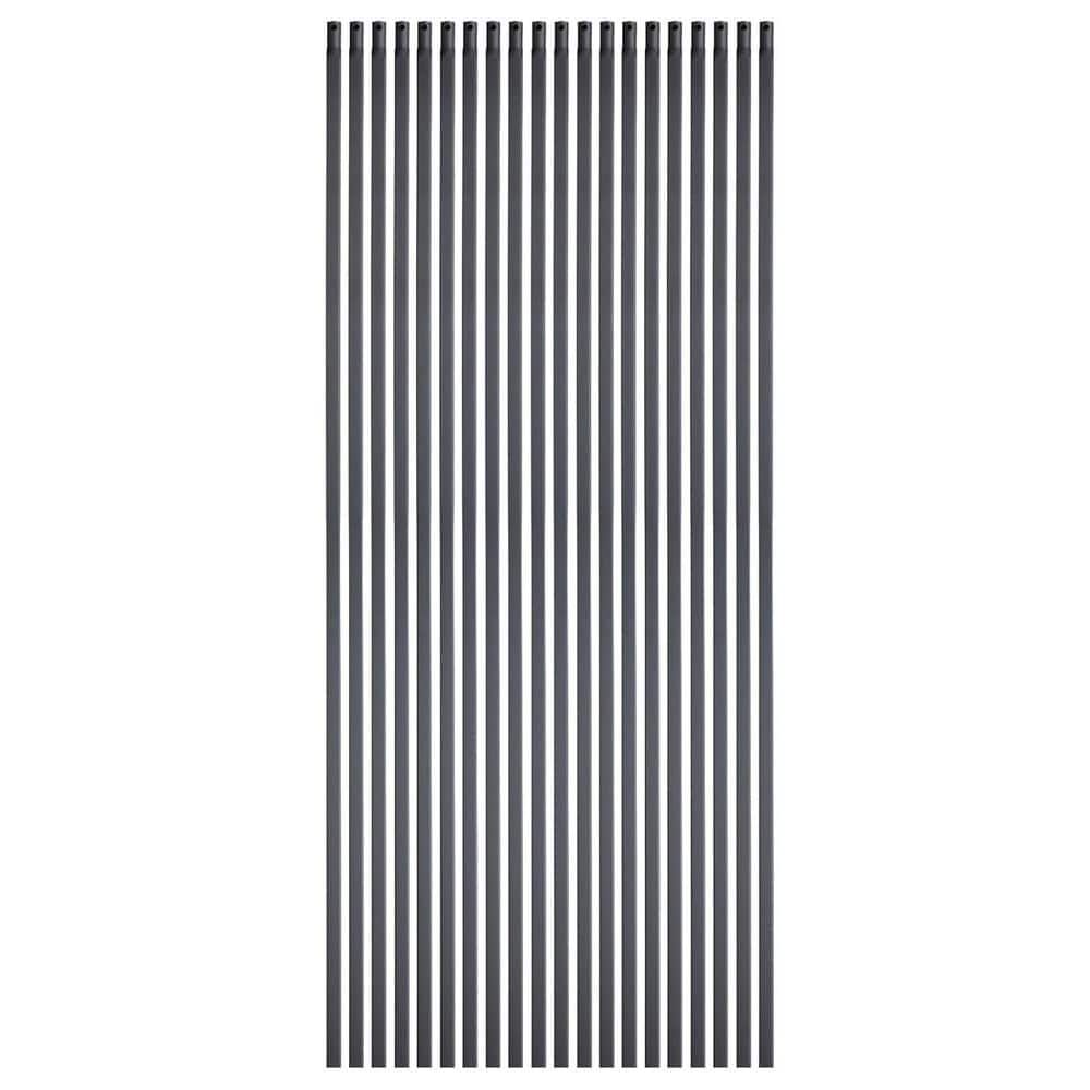 44 in. H x 0.5 in. W Black Iron Stair Railing Kit Modern Durable Indoor Balusters for Safe and Stylish Home Aluminum price history on PriceWatchPro