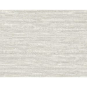 Vivanta Light Grey Texture Grass Cloth Strippable Roll (Covers 60.8 sq. ft.)