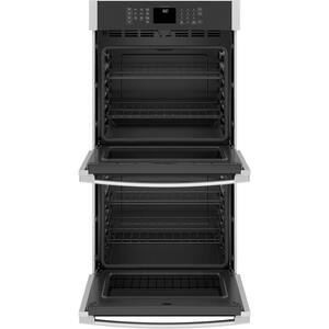 27 in. Smart Double Electric Wall Oven with Self Clean in Stainless Steel
