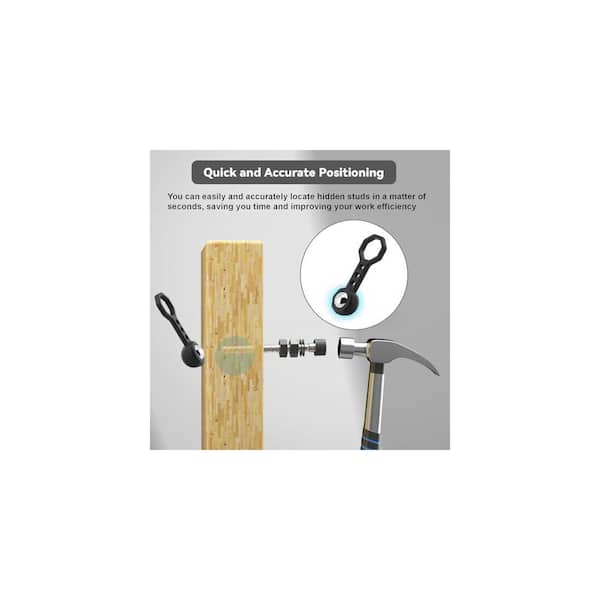 2-Pack Magnetic Stud Finder Wall Scanner – 27 Lb Pull Power For Detecting Studs In Drywall & Wood