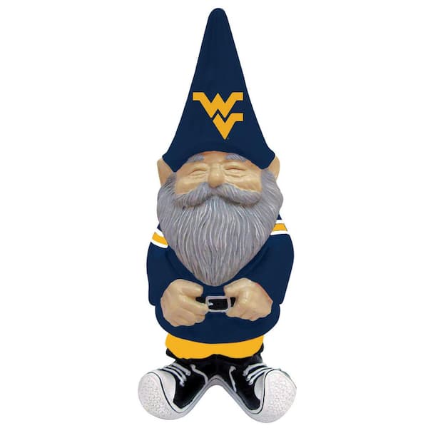 Evergreen West Virginia University 11 in. Garden Gnome