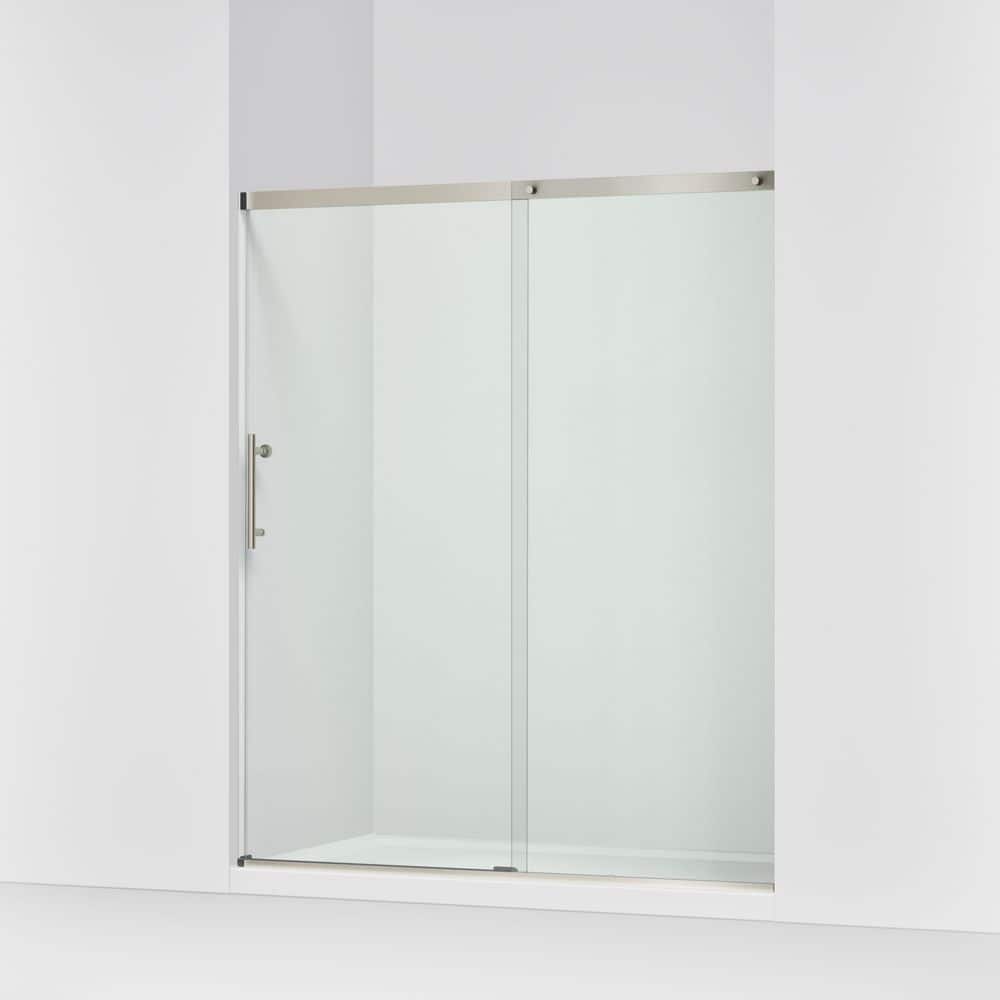 KOHLER Setra 57-60 in. W x 71 in. H Frameless Sliding Shower Door