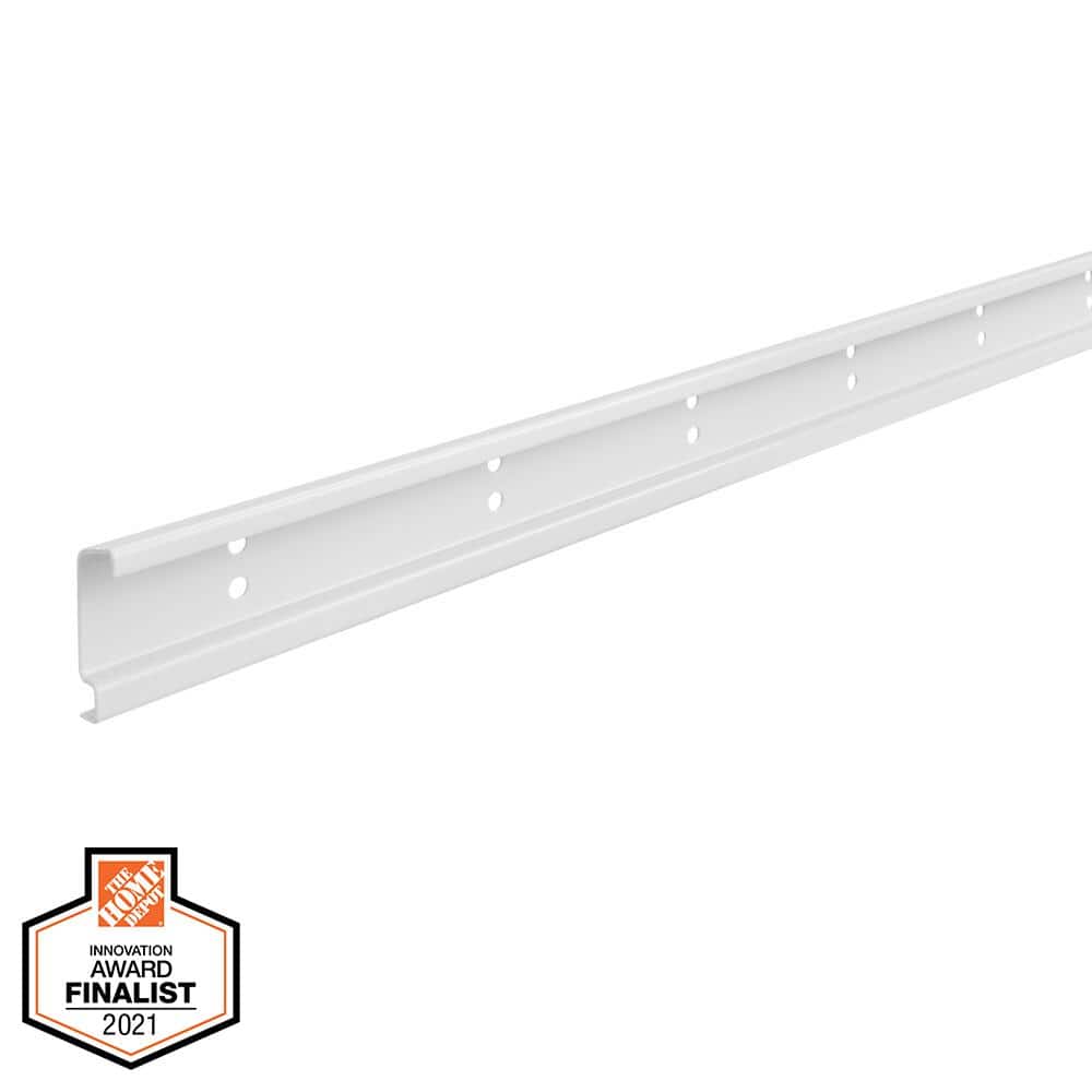 Everbilt 80 in. Heavy Duty Steel Hang Track 90288 - The Home Depot