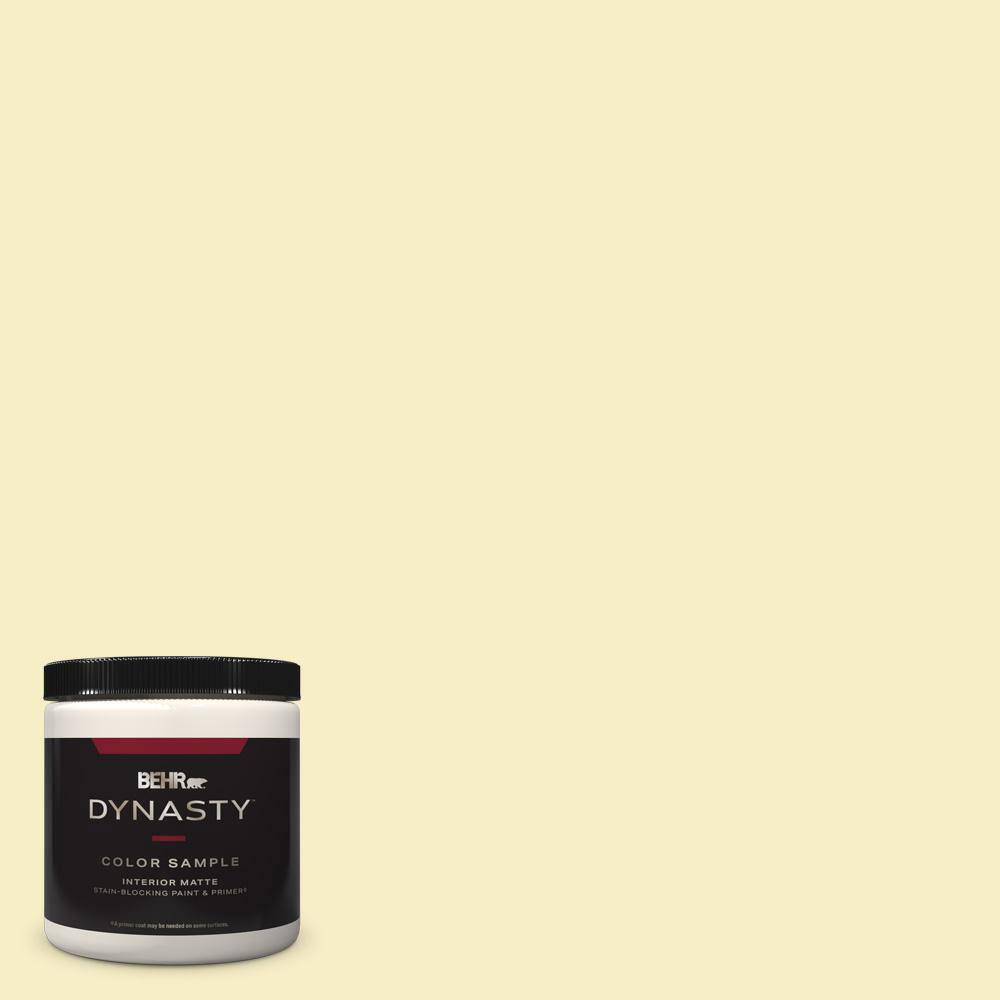 BEHR DYNASTY 8 oz. 390C2 Garlic Clove Matte StainBlocking Interior/Exterior Paint and Primer