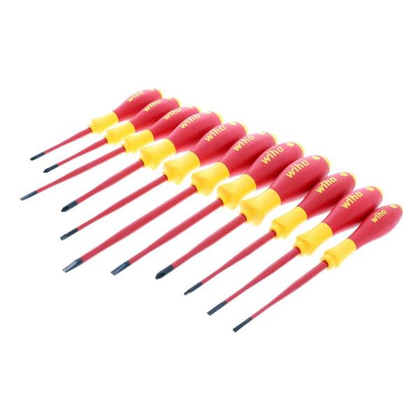 Wiha Insulated Screwdriver Set Slim Line (11-Piece)