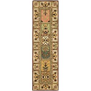 Classic Assorted 2 ft. x 12 ft. Geometric Floral Runner Rug