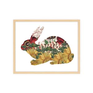 Flora and Fauna 7 Framed Giclee Animal Art Print 22 in. x 18 in.