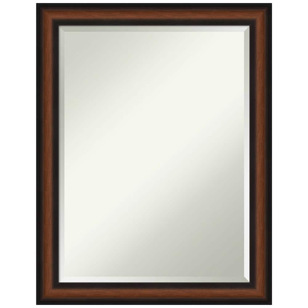 Yale Walnut Elegant Bathroom Vanity Wall Mirror 21x27