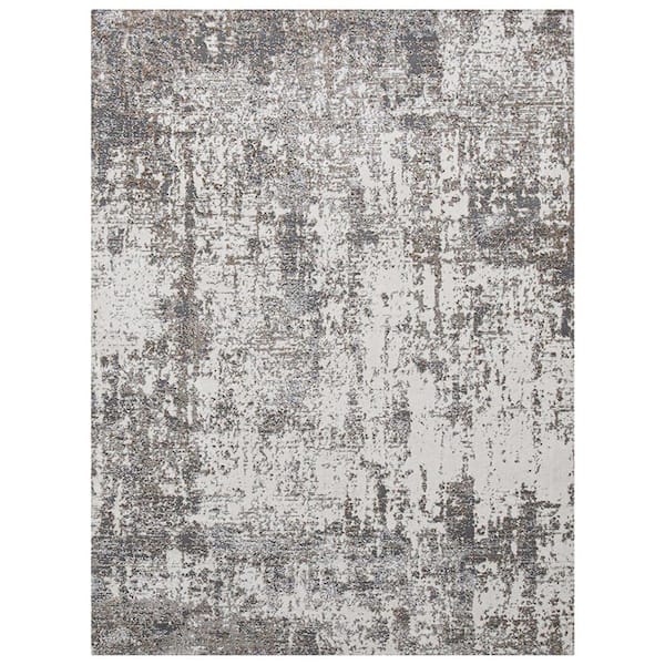 Amer Rugs Savannah 8 ft. X 10 ft. Ivory Abstract Area Rug