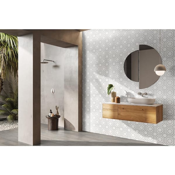 Claudio Grigio 8 in. x 47 in. Matte Porcelain Wood Look Floor and Wall Tile (375.84 sq. ft./Pallet)