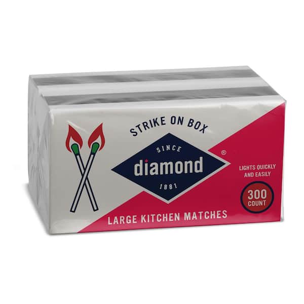Greenlight 300 ct. Strike-On-Box Kitchen Matches (2-Pack)