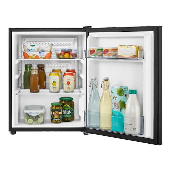 2.6 Cu. Ft. Mini Refrigerator in Black, ENERGY STAR