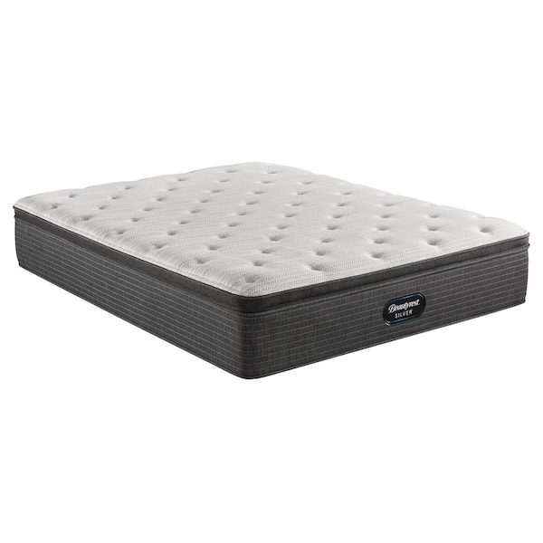 Beautyrest Silver BRS900 15in. Medium Hybrid Pillow Top California King Mattress