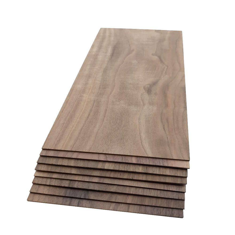Swaner Hardwood 1/8 in. x 61/2 in. x 1 ft. 3 in. Walnut S4S Hardwood