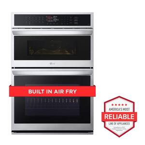 6.4 cu. ft. Smart Combi Wall Oven with Fan Convection, Air Fry in PrintProof Stainless Steel