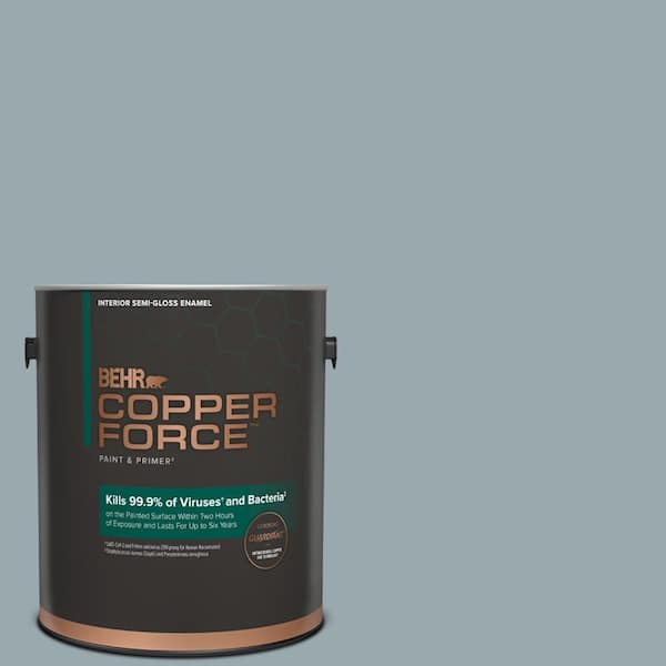 COPPER FORCE 1 gal. #N470-4 NorWester Semi-Gloss Enamel Interior Virucidal & Antibacterial Paint & Primer