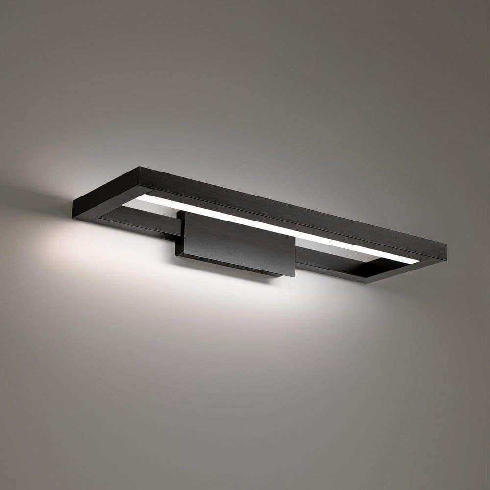 View 20" Rectilinear LED Bath Light in Anodized Black