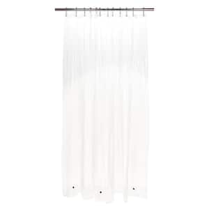 180 x 180 cm with 12 Eyelet and Plastic Hooks Clear 3D Pebble YIQI Bathroom Shower Curtain for Home Shower or Bathtub Waterproof Washable Mold Mildew Free