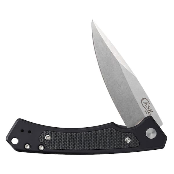 Anodized Aluminum Black Marilla Pocket Knife