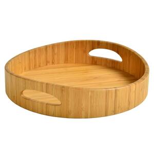Bamboo Curved Cocktail Tray