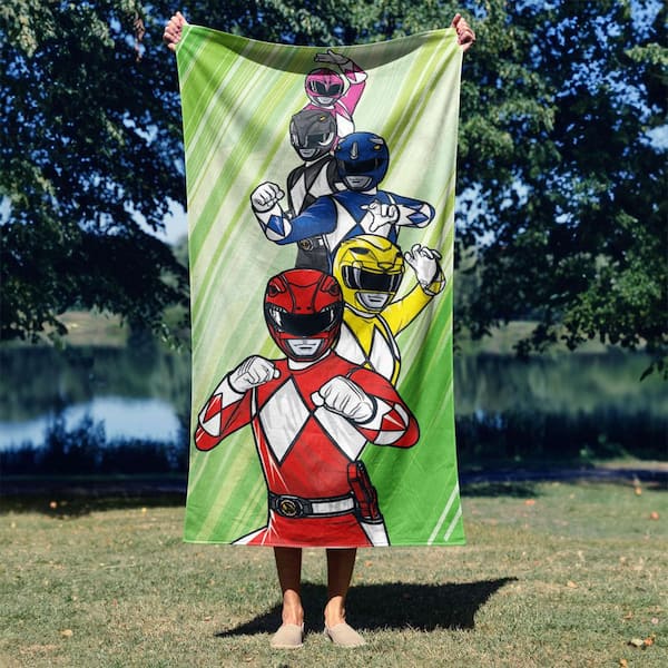 Power Rangers Teammates Forever Microfiber Beach Towel 30x60 inches