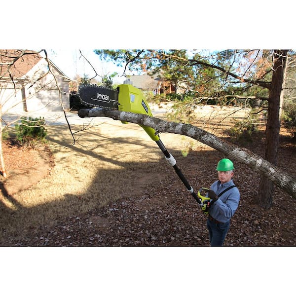 RYOBI 40V 10 in. Cordless Battery Pole Saw and 18 in. Cordless