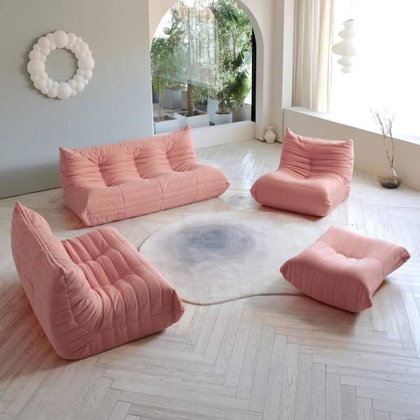 https://images.thdstatic.com/productImages/f92db8fe-b8ac-487e-a0ea-3b3b8ef39edd/svn/pink-magic-home-living-room-sets-mh-sf117re-23-31_600.jpg
