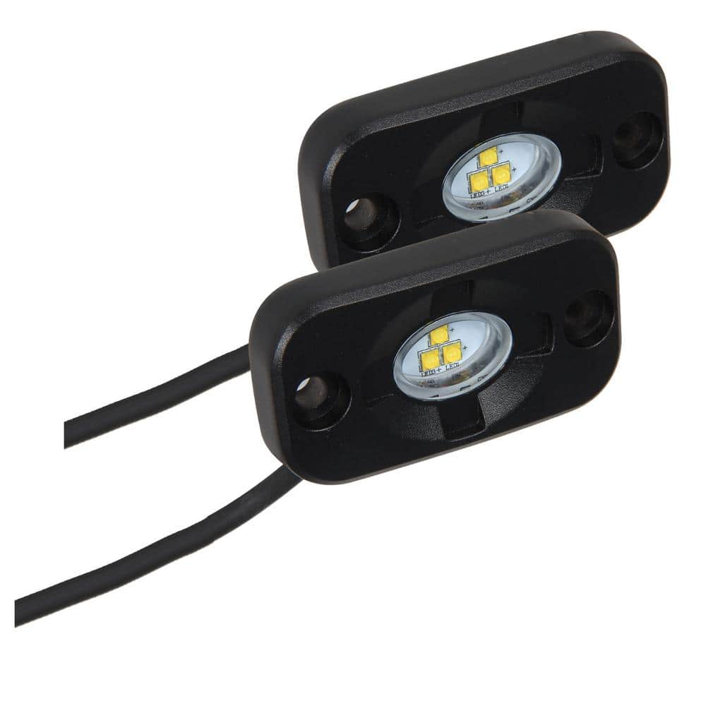 BULLY Hi-Powered LED Rock Light Kit PL-9700W The Home Depot