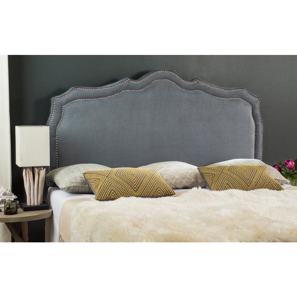 Skyler Gray Full Upholstered Headboard