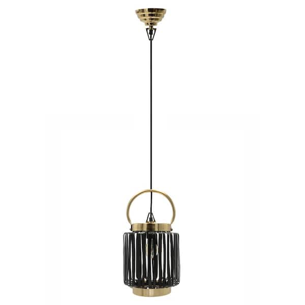 16&#34; Metal Ford Lantern Pendant - River of Goods: UL Listed, Adjustable Height, Ceiling Lamp with E26 Socket