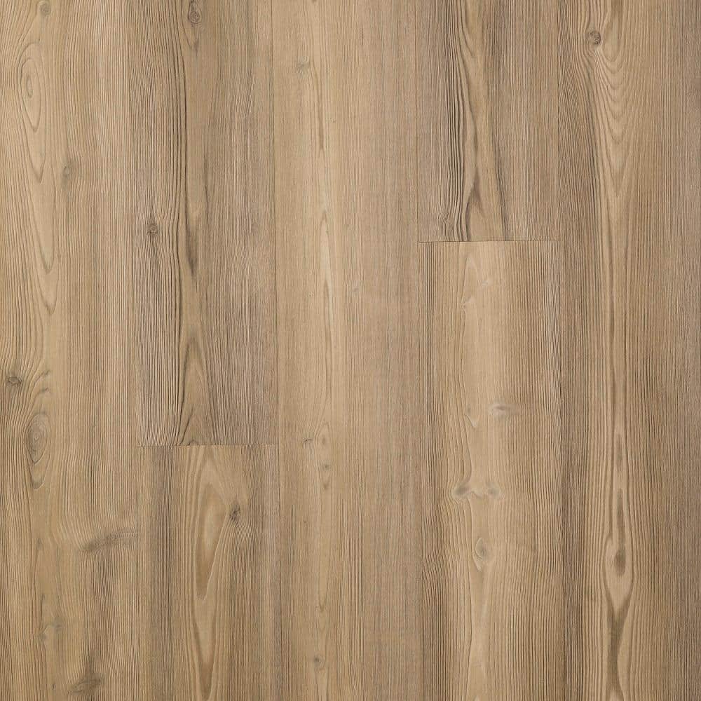 Creep Render beløb Pergo Defense+ Classic Weathered Pine 20 MIL x 7.5 in. W x 48 in. L Click  Lock Waterproof Vinyl Plank Flooring (17 sqft/case) PDP01-822 - The Home  Depot