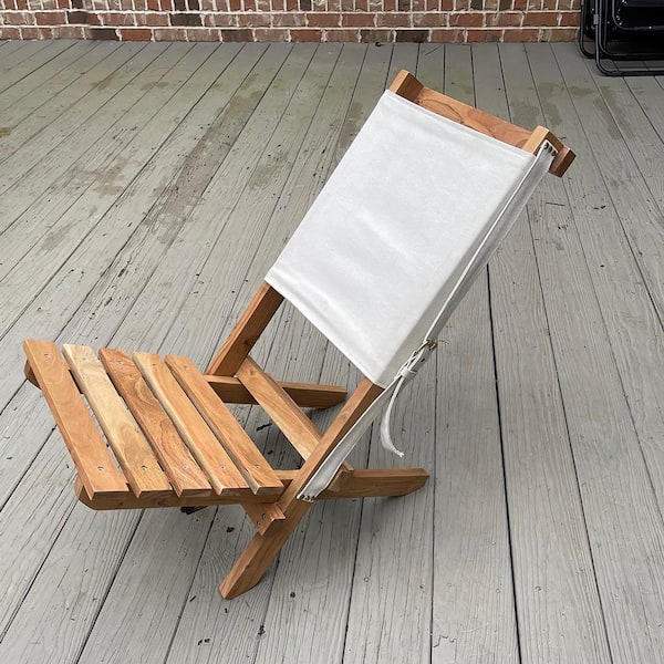 テーブル・チェア・ハンモック CANVAS FOLDING CHAIR FOLDING ALUMINUM AND CANVAS CHAIR - Light beige | ZARA