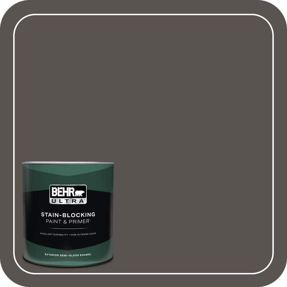 1 qt. #BXC-23 Catskill Brown Semi-Gloss Enamel Exterior Paint & Primer price history on PriceWatchPro