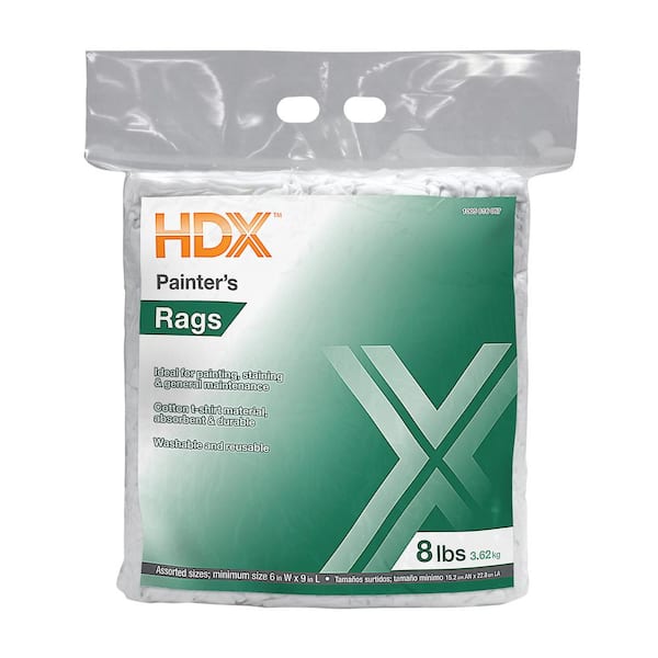 HDX 8 lb Painter 's Rags & Cloths
