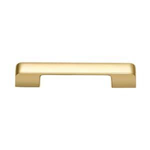 3.75 in. (96 mm) Center to Center Polished Gold Zinc Drawer Pull